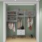 Livelylodge Modular Closet Storage System Freestanding Wall-Mounted Cabinet White
